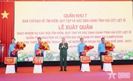 Vietnamese teams depart for Cambodia to search for and recover martyrs’ remains